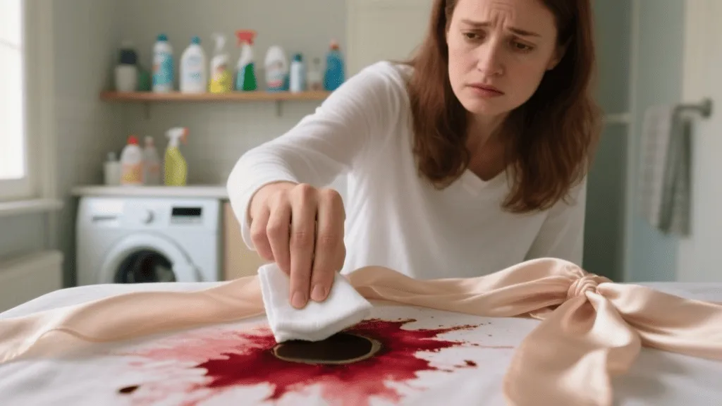 Как спасти ткань, если вы посадили сложное пятно (кофе, вино, ягоды)